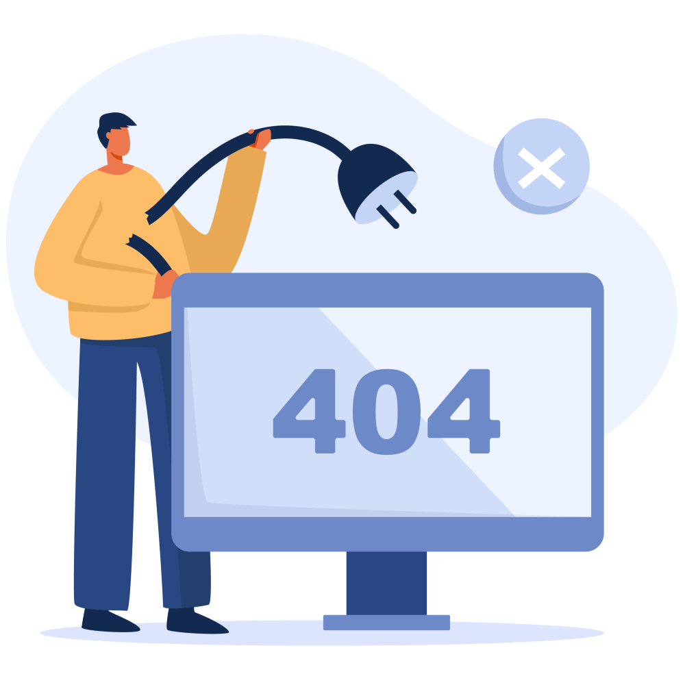 Erro 404 - página não encontrada