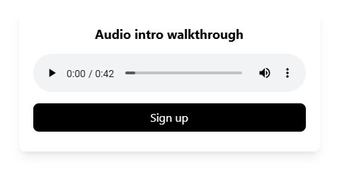 Ejemplo audio